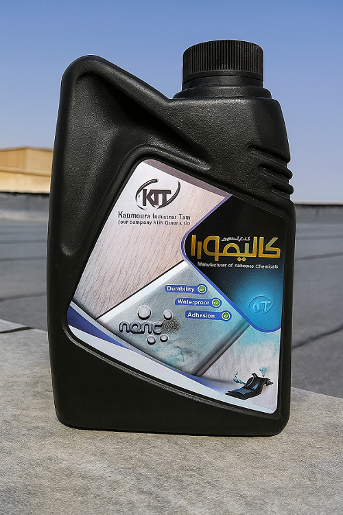 عایق نانو آب‌ بندی پشت‌بام کالیمورا 1 لیتری (پشت بام موزاییک و سنگ)